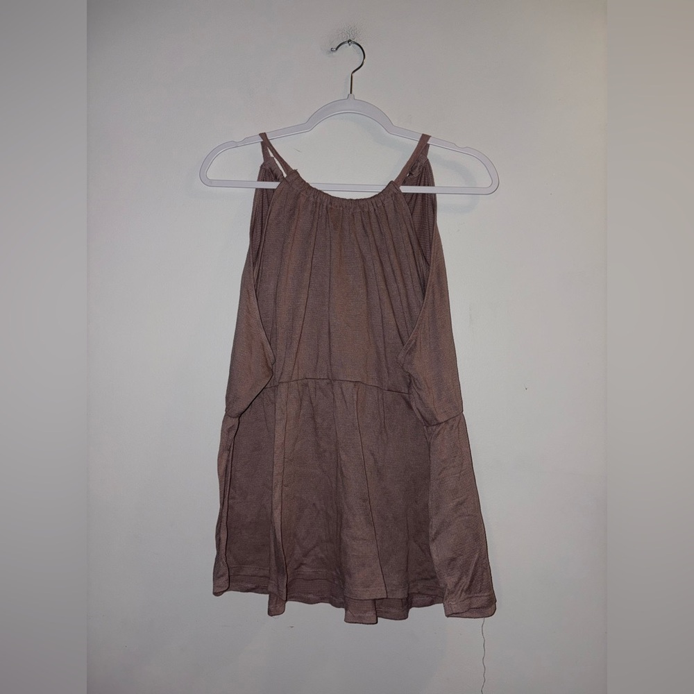 Maurice’s | Mauve Peplum Tank